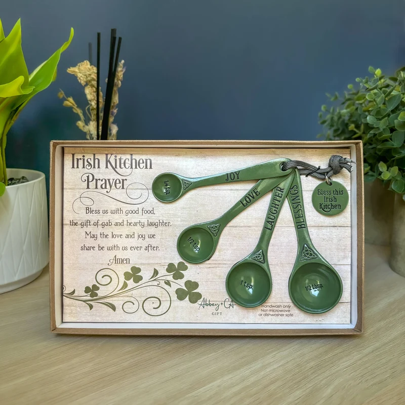 Irish Kitchen Prayer Measuring Spoons