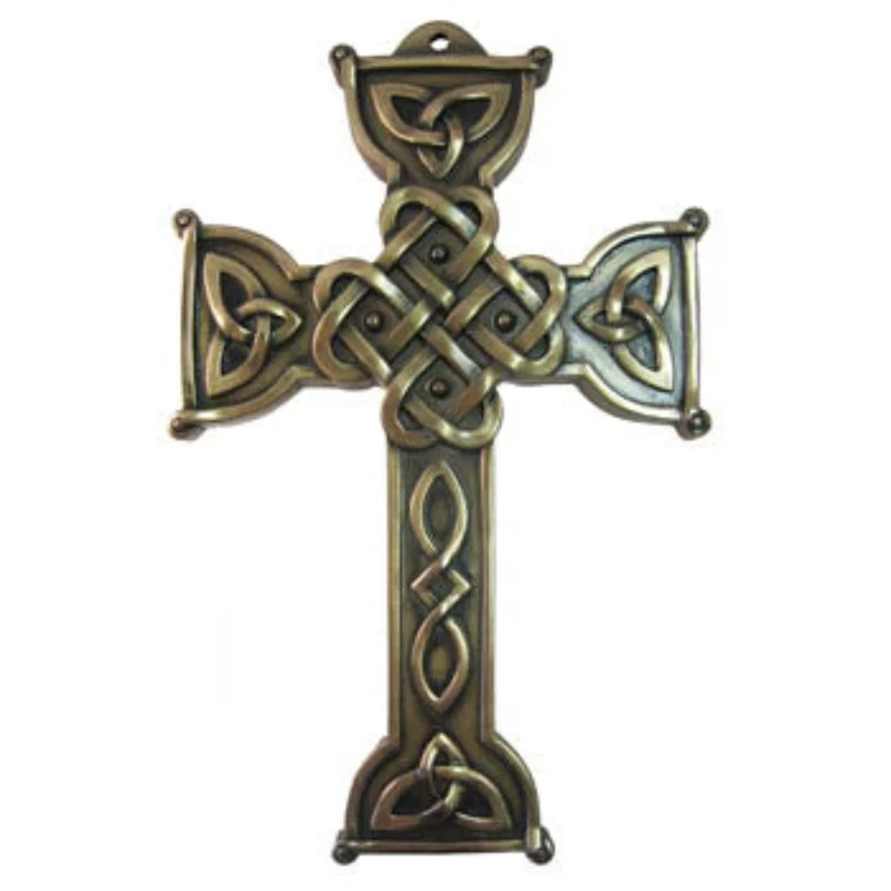 Bronze Celtic Love Cross