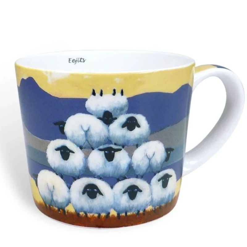Eejit Irish Sheep Ceramic Mug