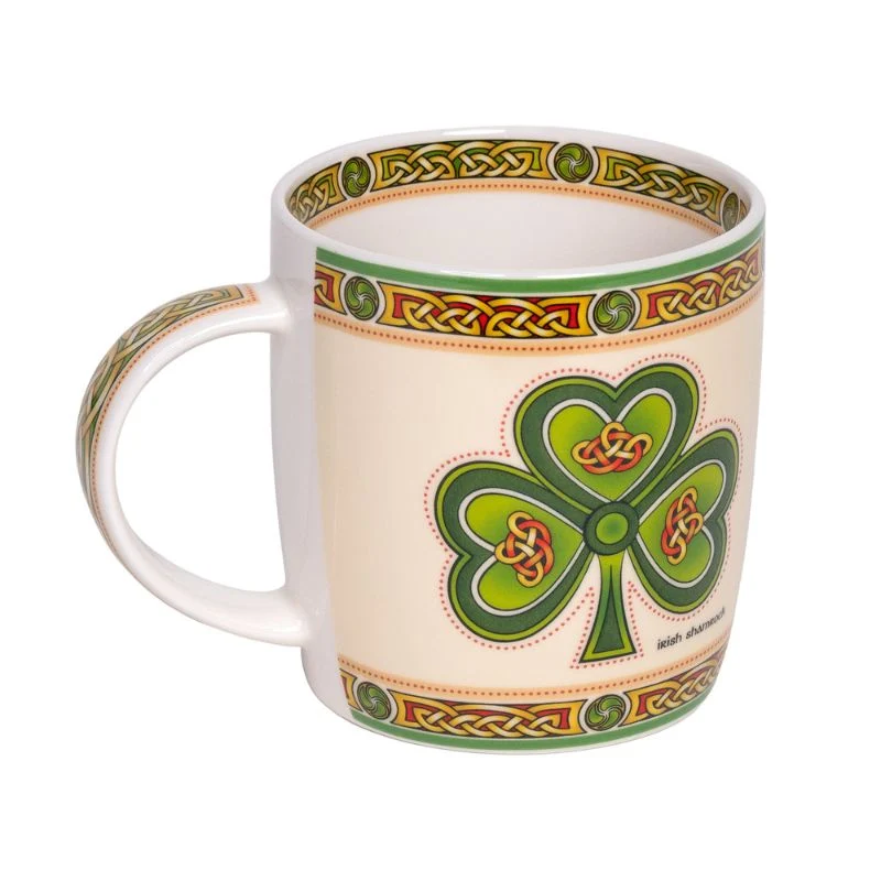 Royal Shamrock Irish Bone China Mug
