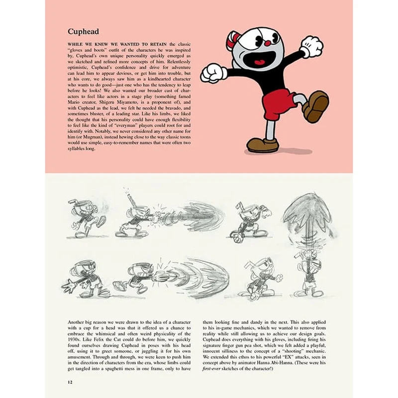 Cuphead Artbook The Art of Cuphead *Englische Version*