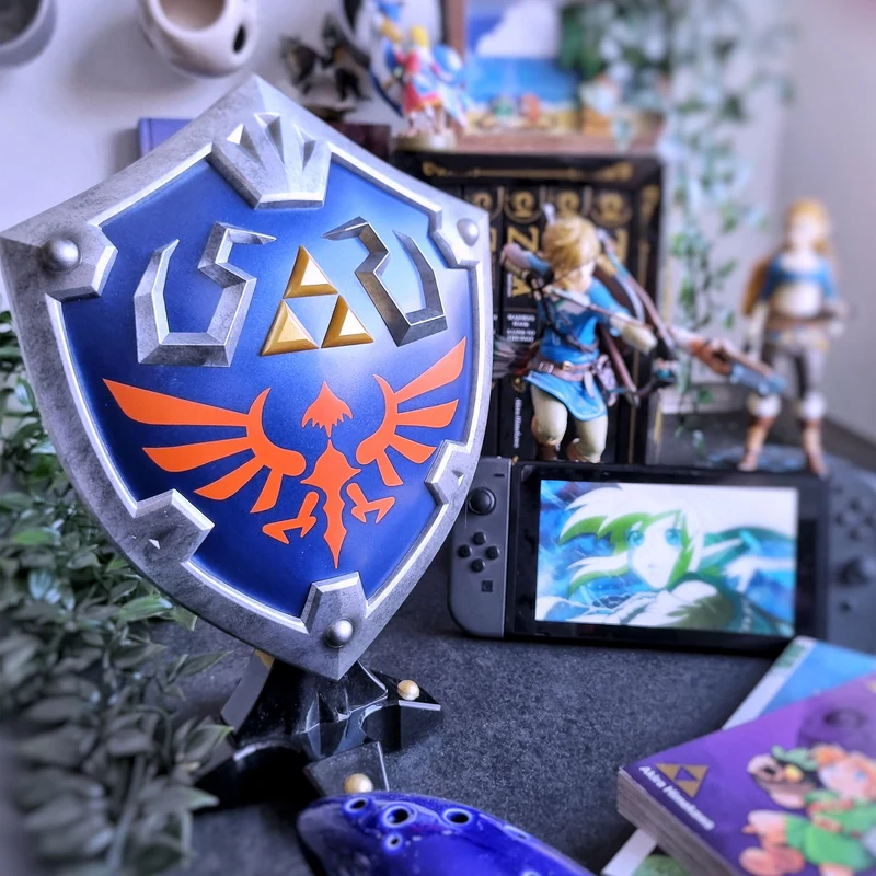 Zelda - Hylia Schild Replik Statue
