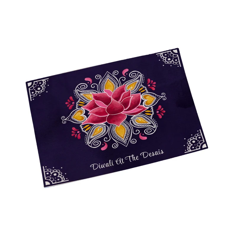 Personalised Diwali Rangoli Placemat