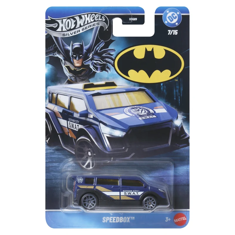 Batman Hot Wheels Silver Series Die-Cast Fahrzeuge 1/64 979T Sortiment (24)