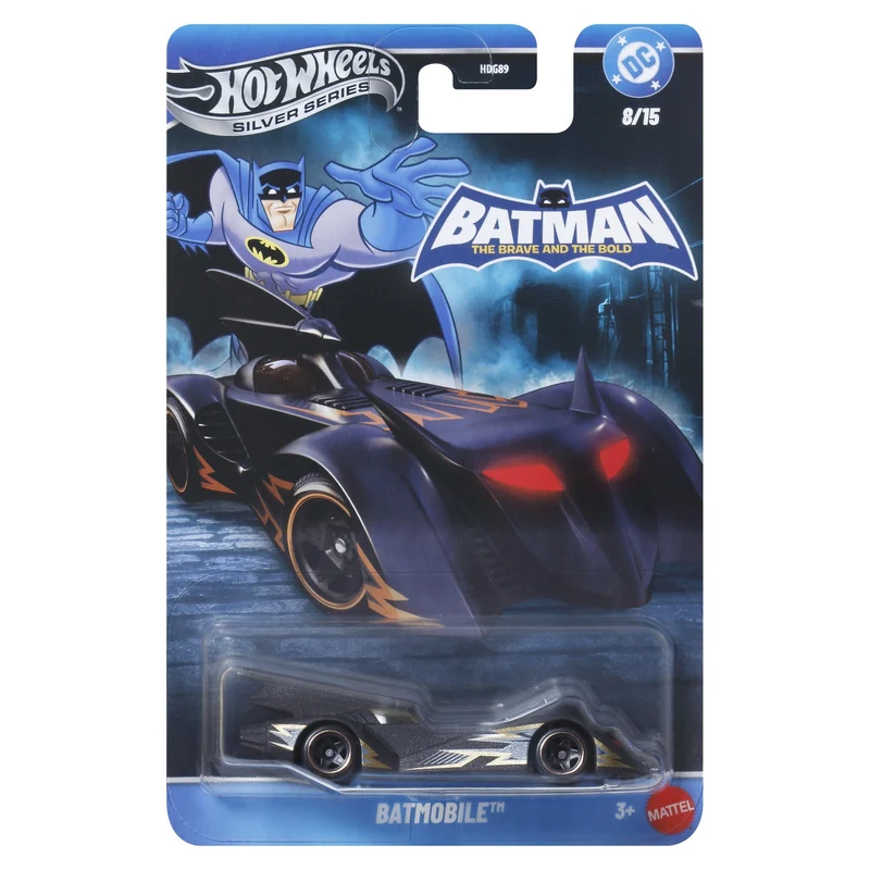 Batman Hot Wheels Silver Series Die-Cast Fahrzeuge 1/64 979T Sortiment (24)
