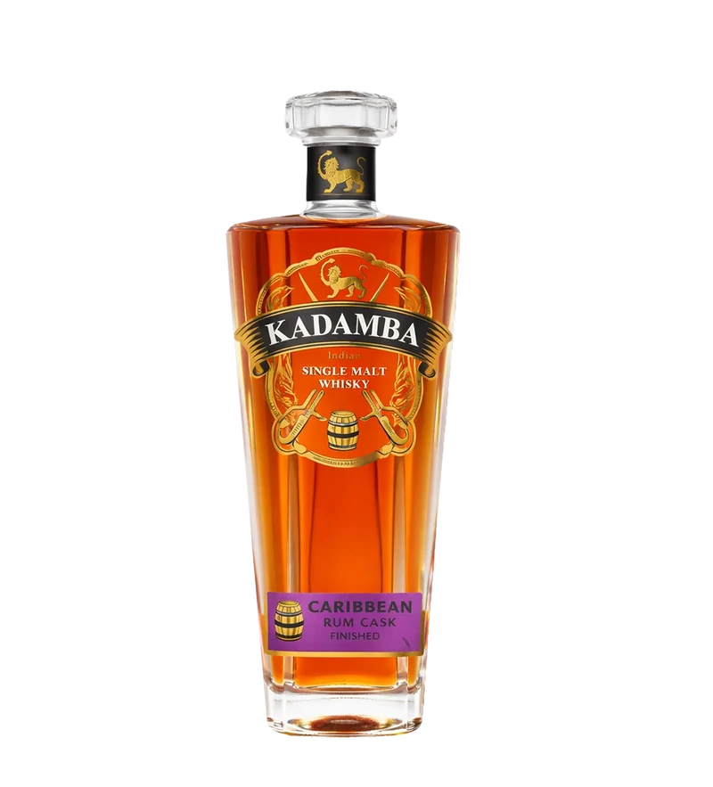 Kadamba Indian S-Malt Whisky Caribbean Rum Cask Finished 750ml
