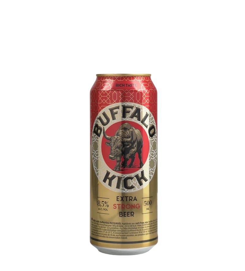 Buffallo Kick 8.5% Extra Strong Beer Can 500ml