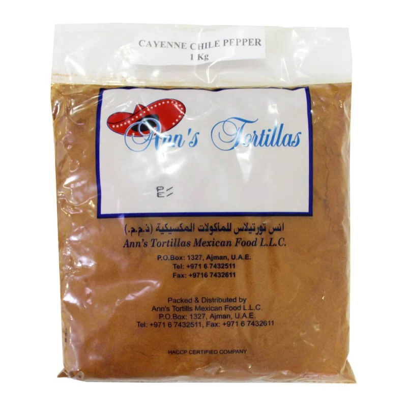 Ann's Cayenne Powder - 1KG