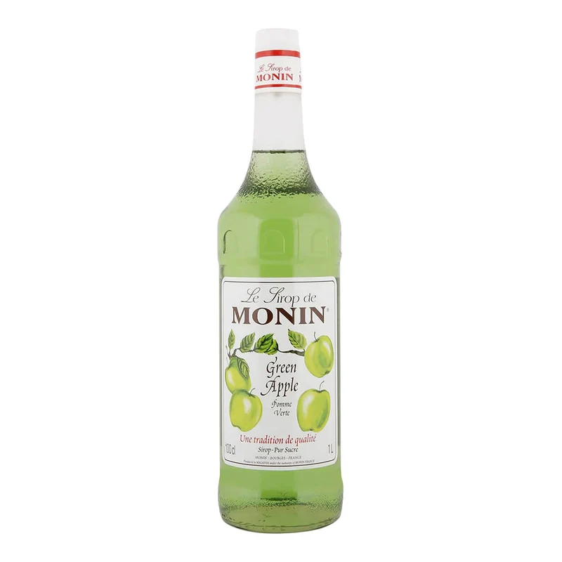Monin Green Apple Syrup - 1LTR