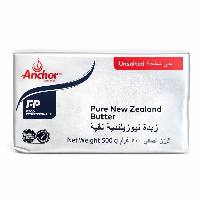 Anchor Butter, Unsalted - 500G