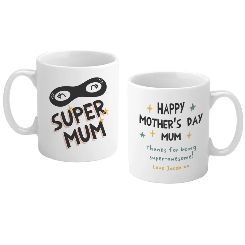 Super Mum Family Mug Set
