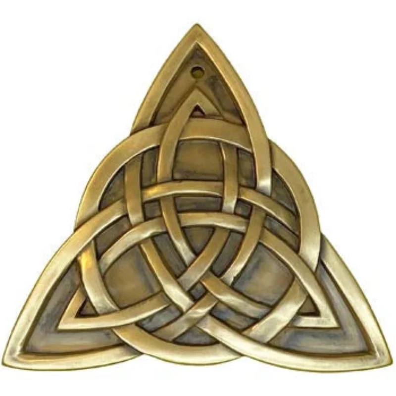 Bronze Trinity Knot Plaque