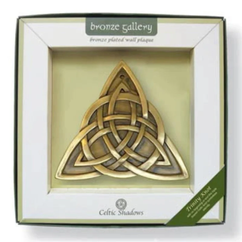 Bronze Trinity Knot Plaque