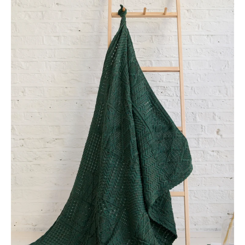 Keel Aran Patchwork Merino Blankets