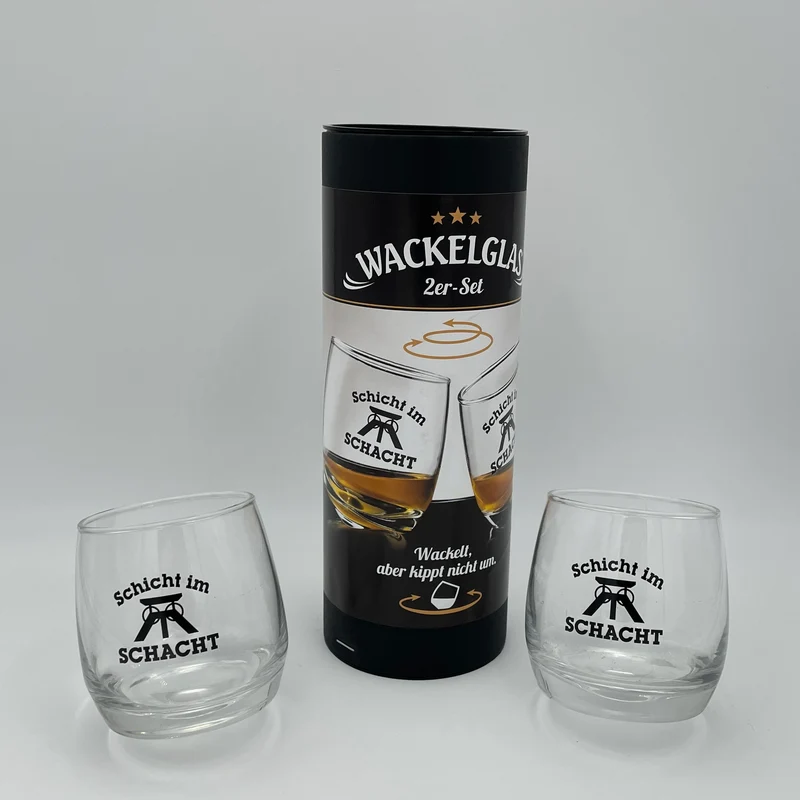 Wackelglas „Schicht im Schacht“