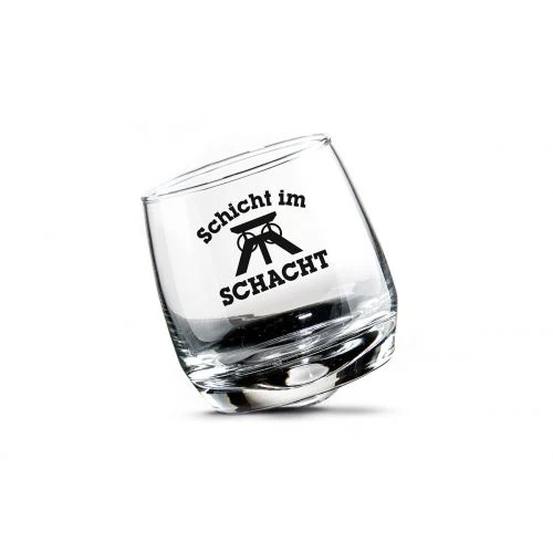 Wackelglas „Schicht im Schacht“