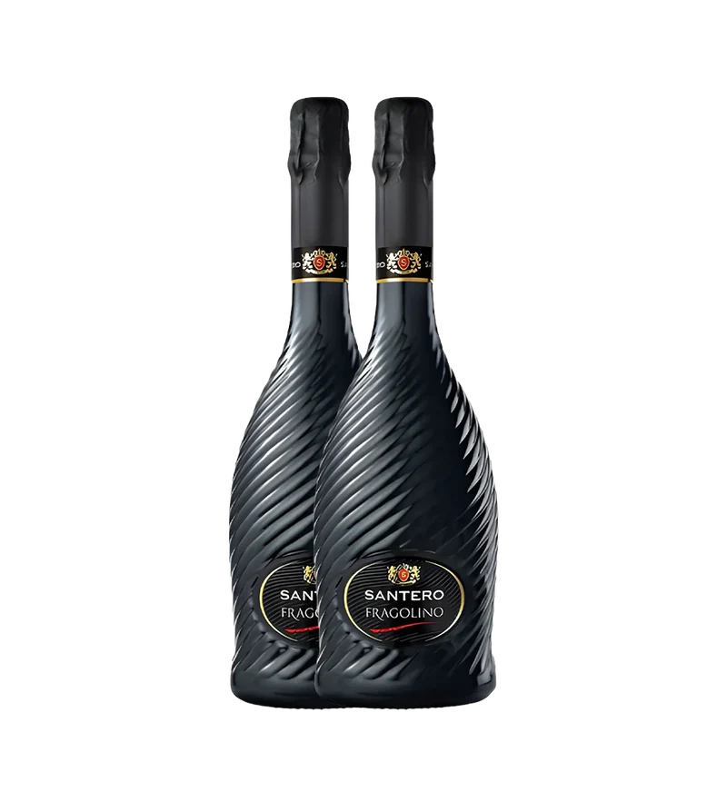 Santero Fragolino Rosso 750ml Pack of 2