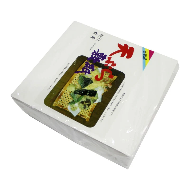 QING Tempura Paper, 21 X 19.5CM - 500 Pieces per Pack