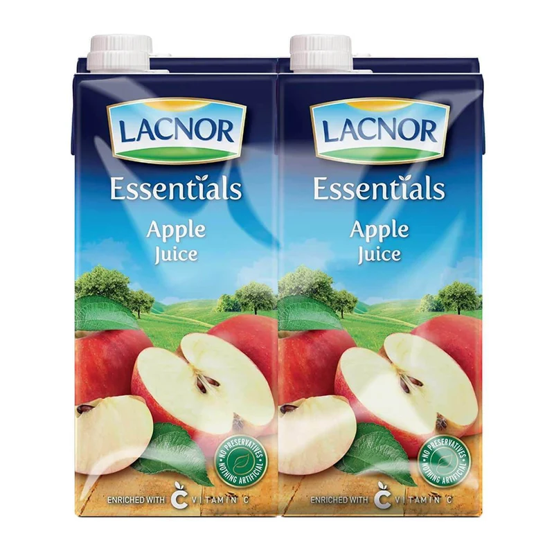Lacnor Juice Essentials Apple - 12 X 1LTR
