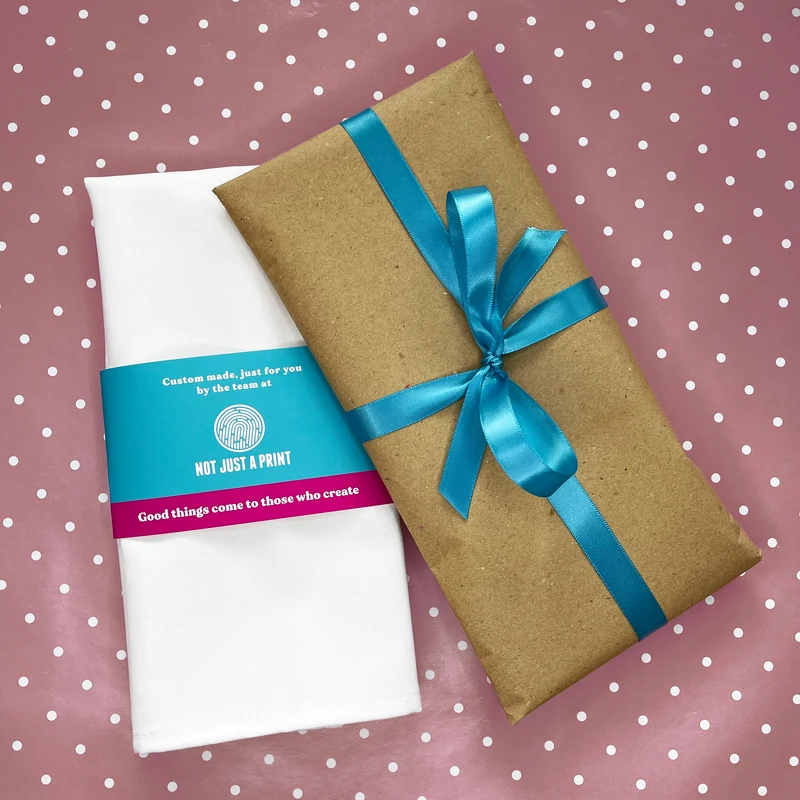 Personalised Tea Towel - Wedding Location Anniversary Gift