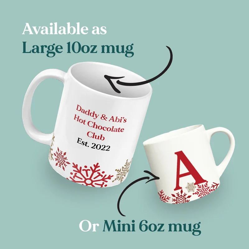 Hot Chocolate Station Mugs & Sign