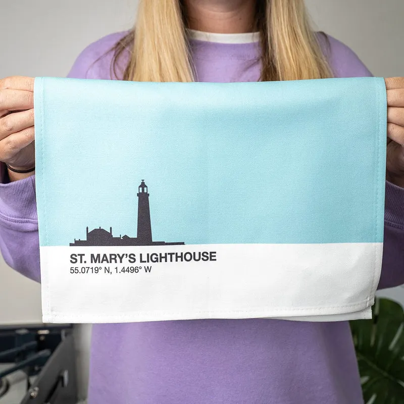 North East Landmarks Tea Towel Prints