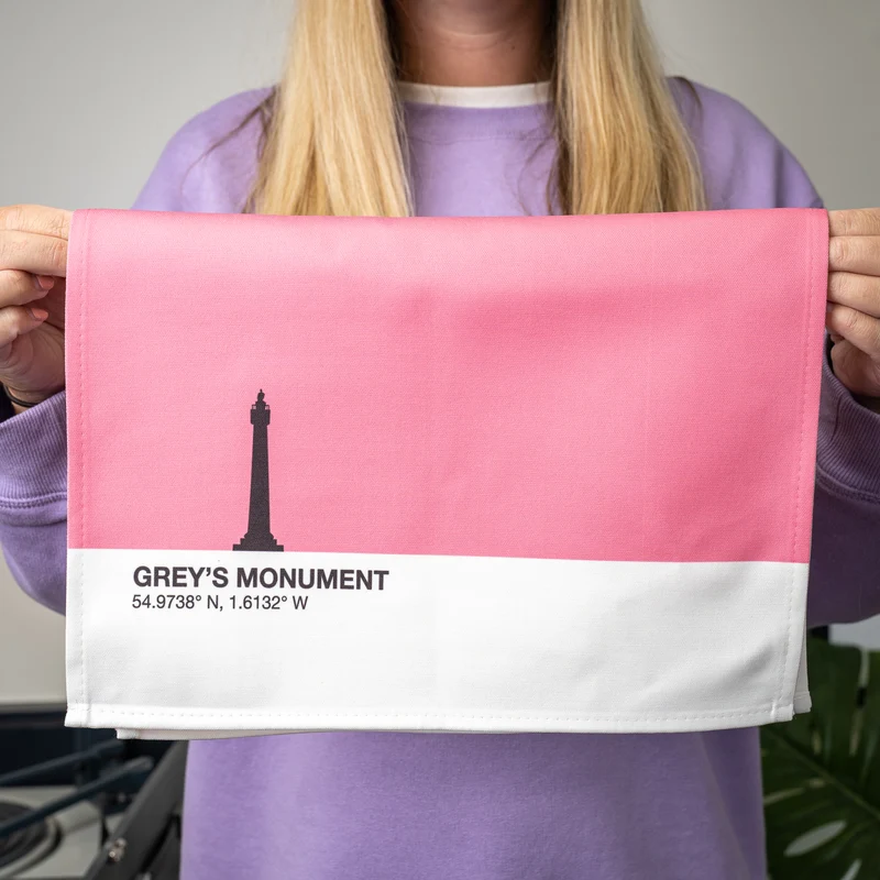 North East Landmarks Tea Towel Prints