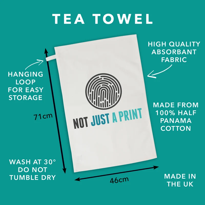 North East Landmarks Tea Towel Prints