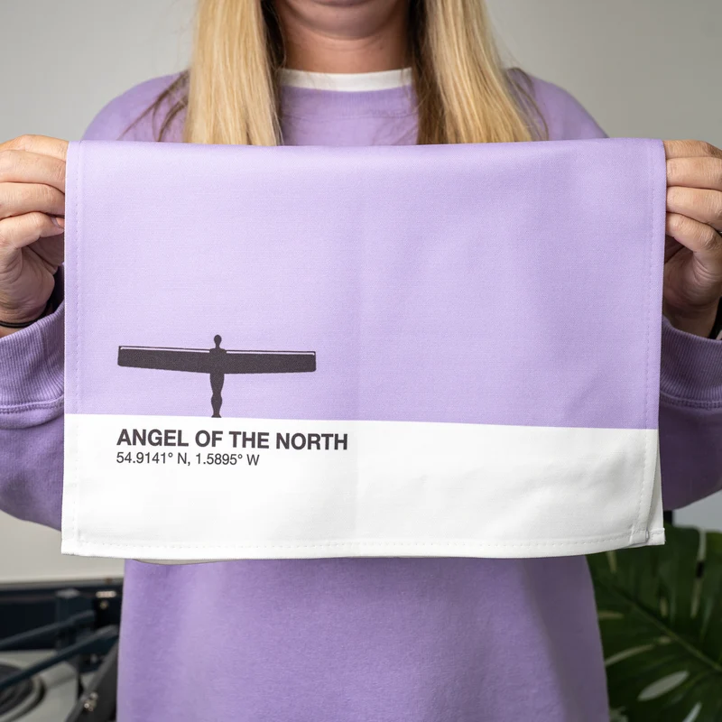 North East Landmarks Tea Towel Prints