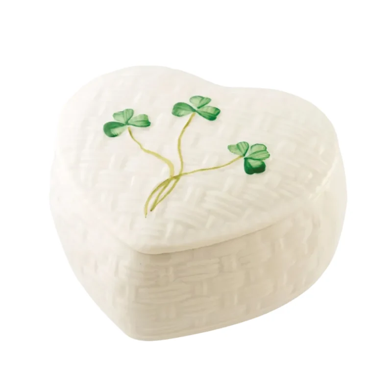 Belleek Classic Kylemore Trinket Box
