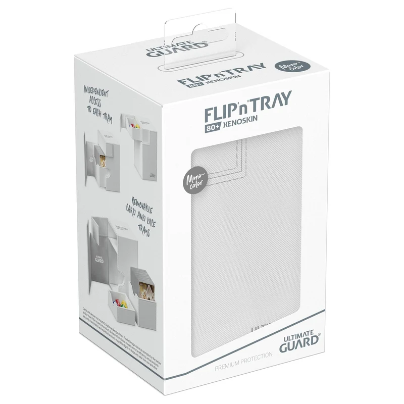 Ultimate Guard Flip'n'Tray 80+ Xenoskin - White