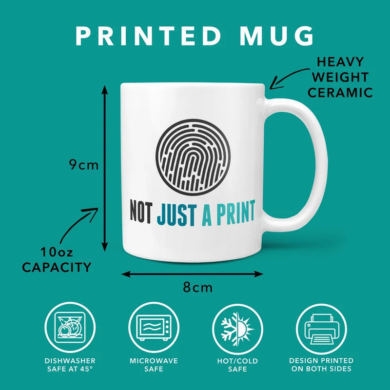 Personalised Pug Mug & Coaster Dog Gift Set