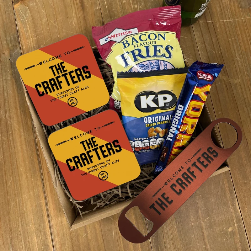 Mini Pub in a Box - Customised Craft Ale Design