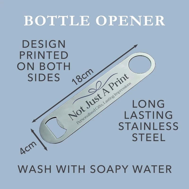 Personalised Aperol Spritz Bar Blade Bottle Opener