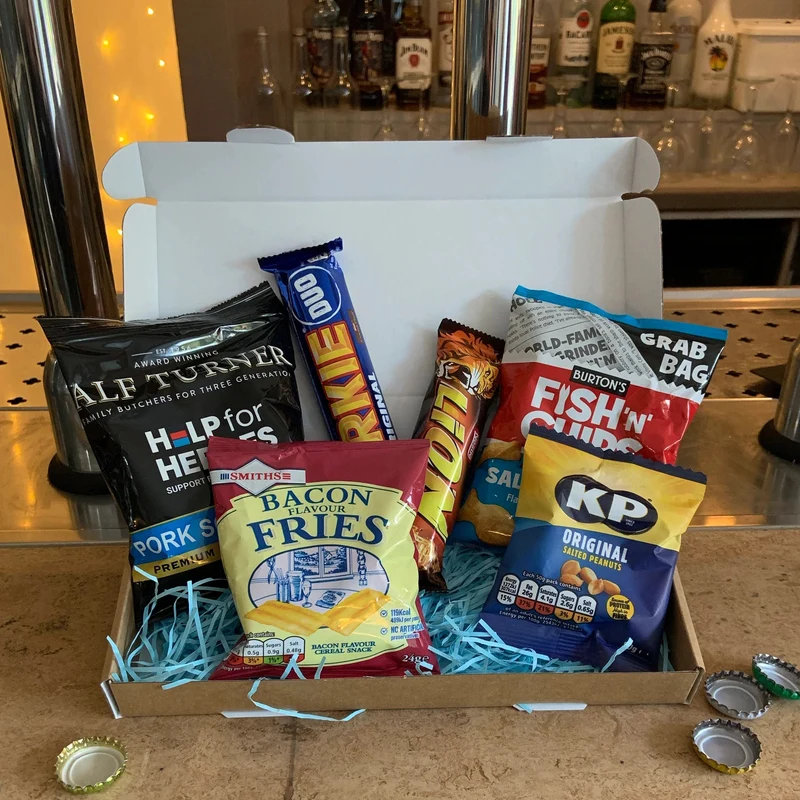 Classic British Pub Snacks | Gift Box