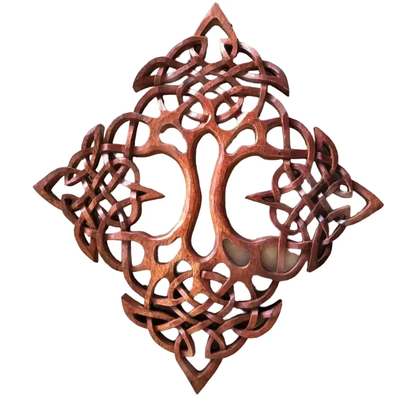 Tree of Life, Double Wood Carving