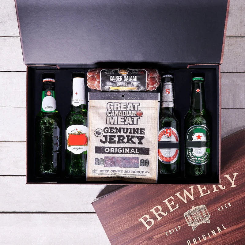 Cold Ones & Meaty Feast Gift Box