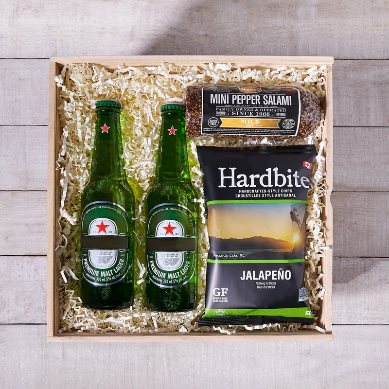 St. Patrick's Day Salami Snack Box