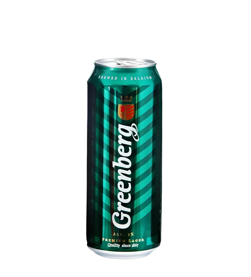 Greenberg Premium Lager Beer Can 500ml