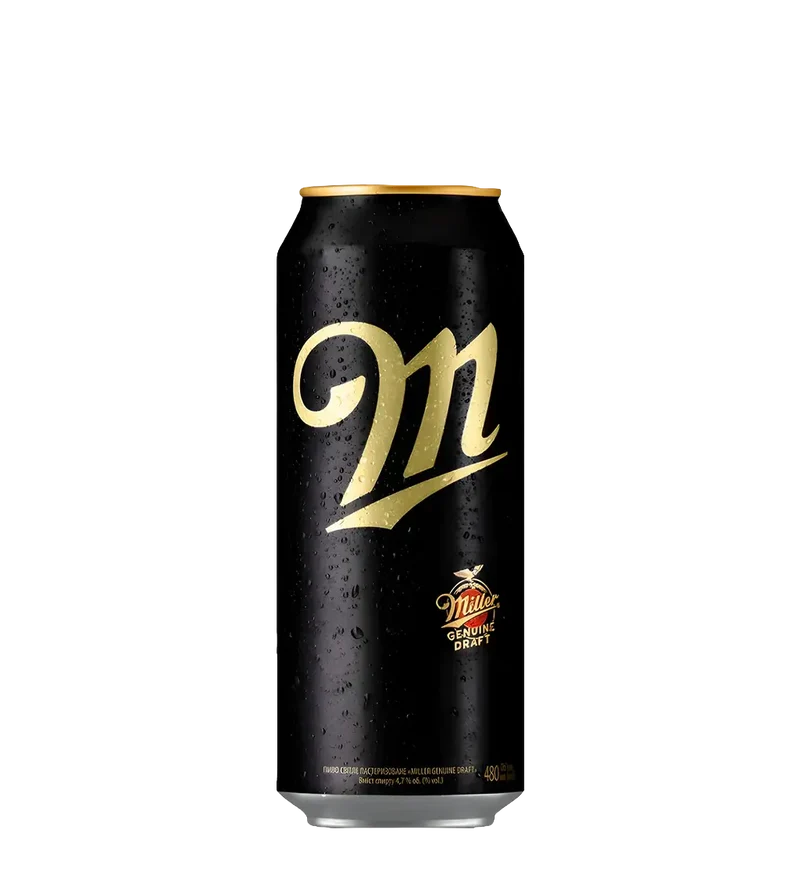 Miller Genuine Draft Beer 500ml Can