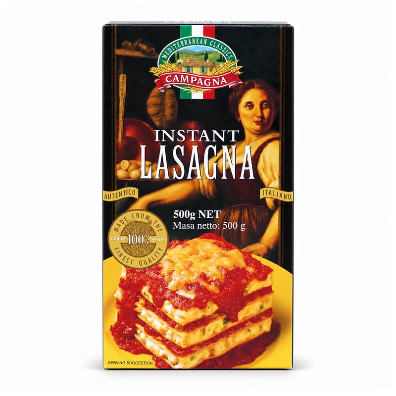 Campagna Instant Lasagna, Italy - 500G