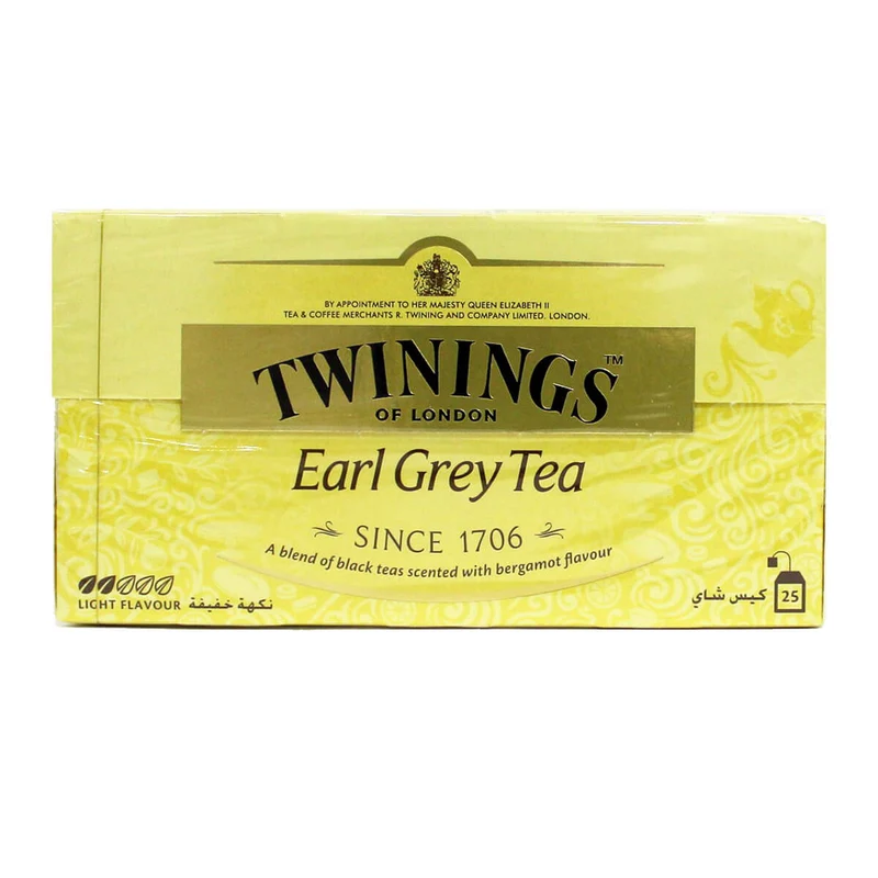 Twinings Earl Grey Tea - 25 Tea Bags
