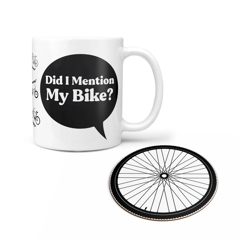 Did I Mention My Bike? Personalised Mug