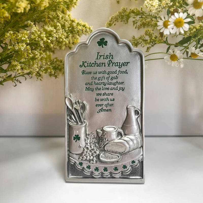 Irish Kitchen Prayer Plaque