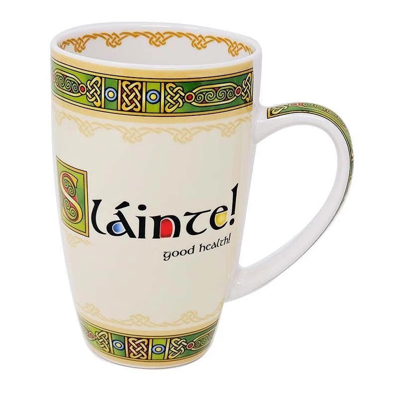 Bone China Celtic Coffee Mug
