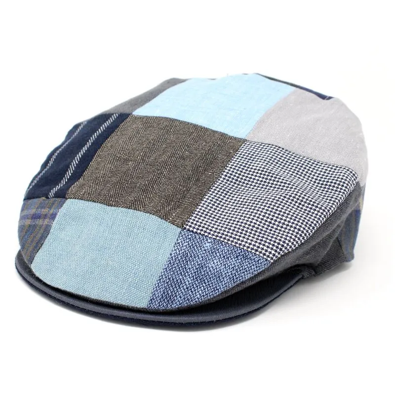 Men's Handcrafted Vintage Patchwork Irish Flat Cap