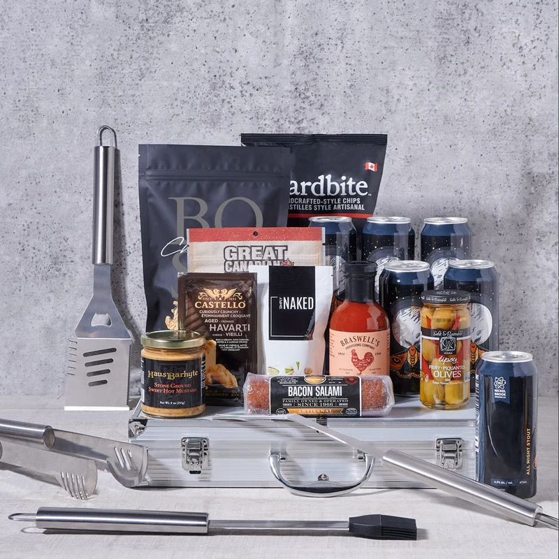 Chilling & Grilling Gift Basket