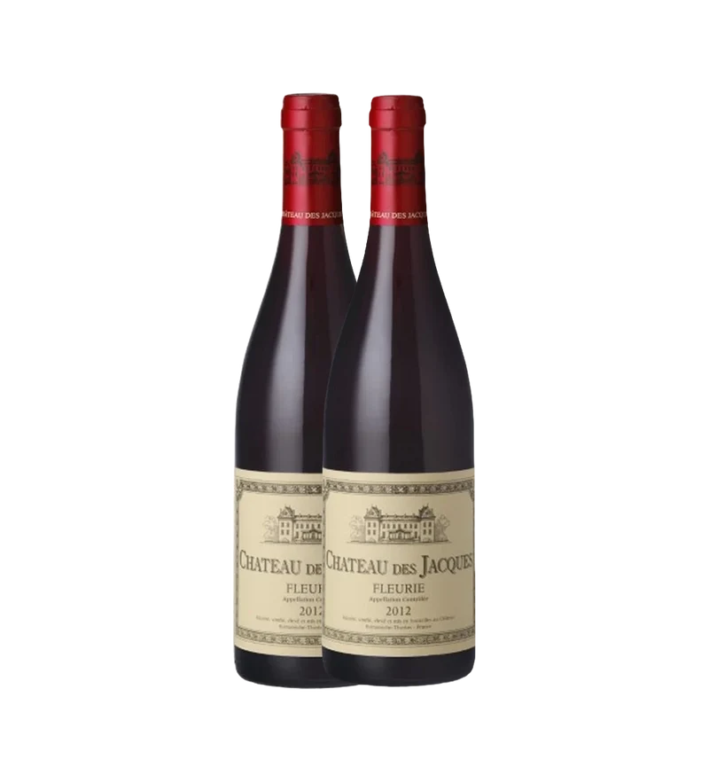 Fleurie, Chateau Des Jacques, Louis Jadot 750ml Pack of 2
