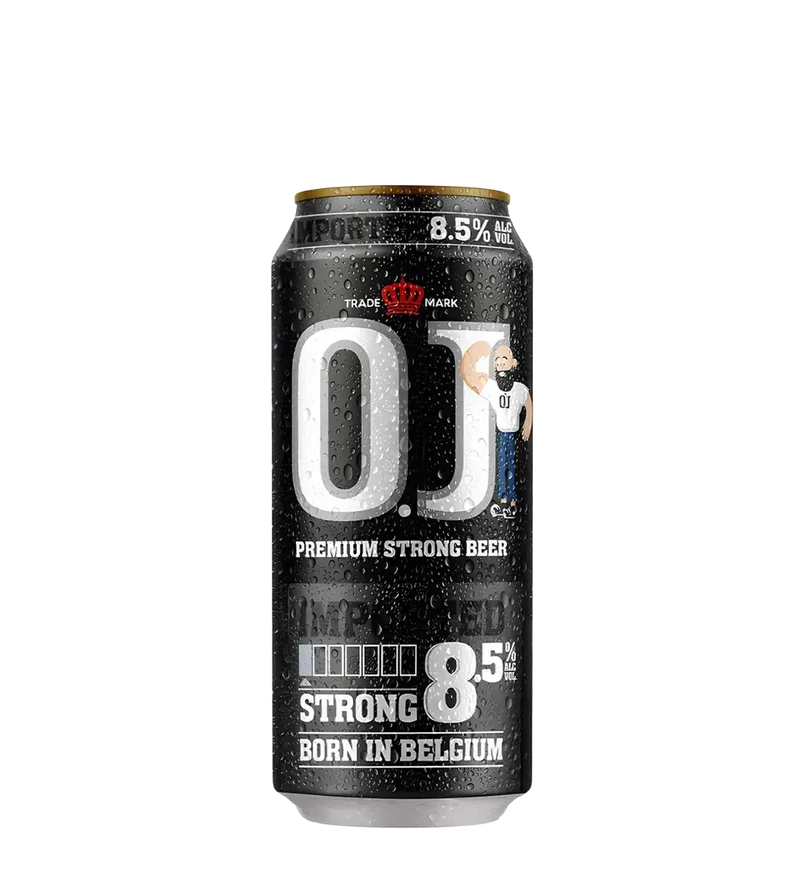 O.J Strong 8.5% Beer 500ml Can