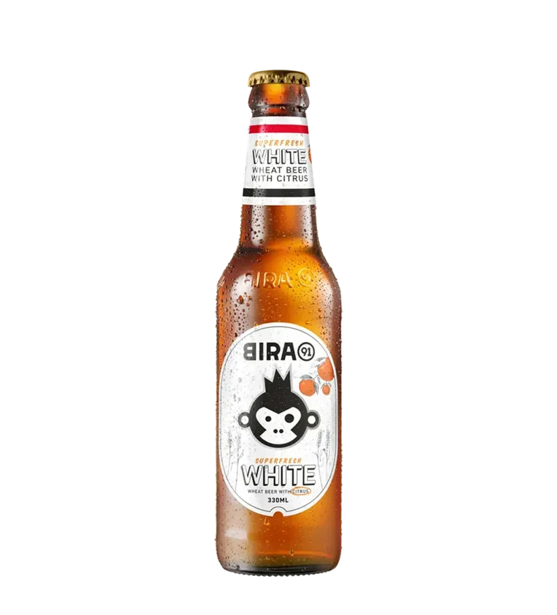 Bira 91 White Beer 330ml Bottle